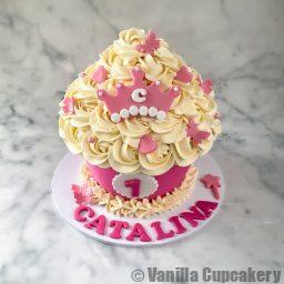 Fit for a Princess Giant Cupcake