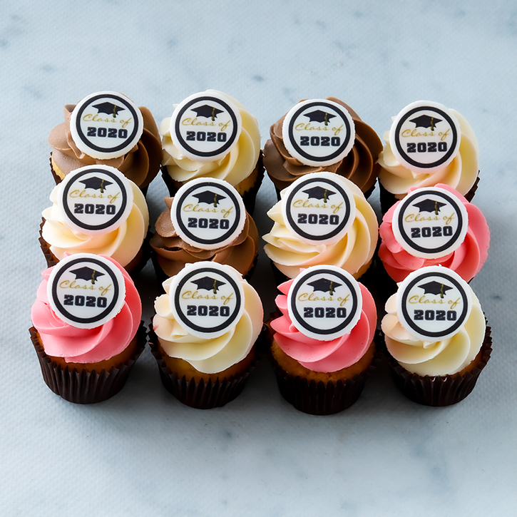 Graduation Mini cupcake packs by Vanilla Cupcakery