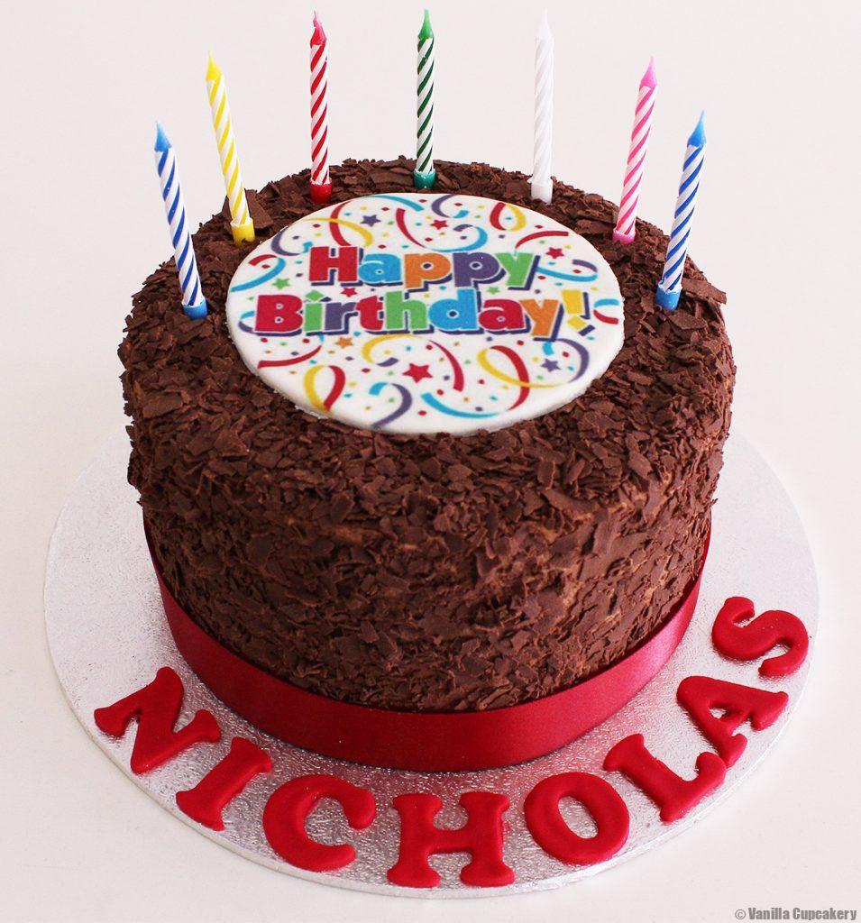 Happy Birthday Cake Chocolate