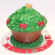 Christmas maxi cupcake
