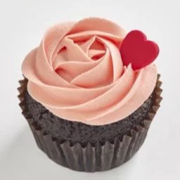 Chocolate Strawberry Classic size cupcake