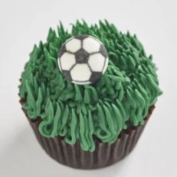 Soccer Classic size cupcake