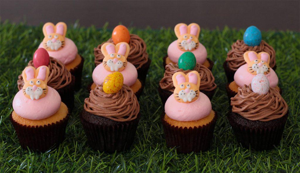 Easter Mini Cupcakes 12 pack Vanilla Cupcakery
