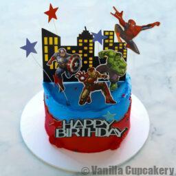 Superhero Avengers Cake in Sydney