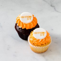 Harmony Day Classic size cupcakes