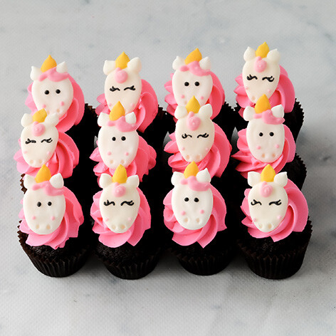 Magical Unicorn mini cupcakes
