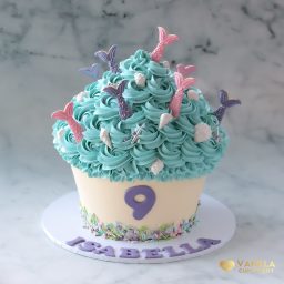 Mermaid Giant Cupcake