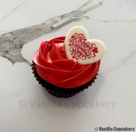 Valentines Day Cupcake Classic size