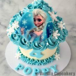 Frozen Giant Cupcake