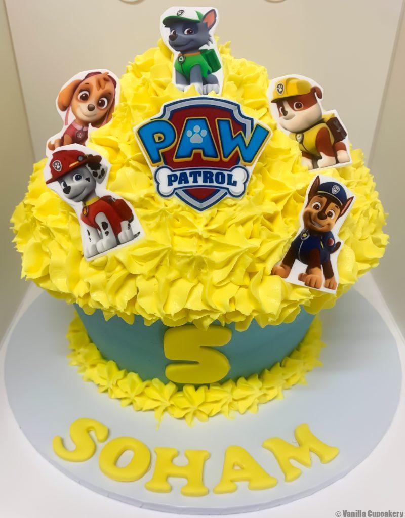 Paw-Patrol-Giant-Cupcake
