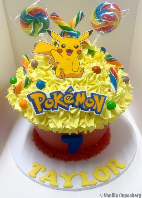Pokemon Giant Cupcake