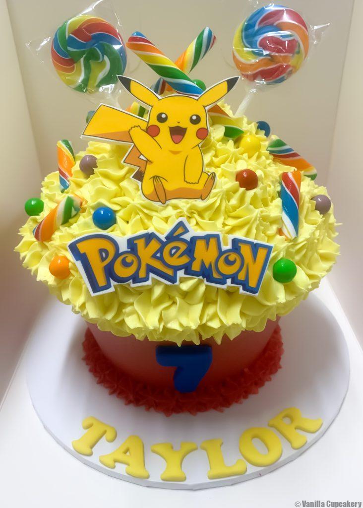 Pokemon Giant Cupcake