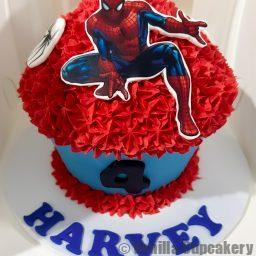 Spiderman Giant Cupcake
