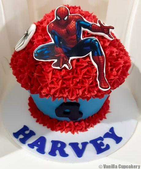 Spiderman Giant Cupcake