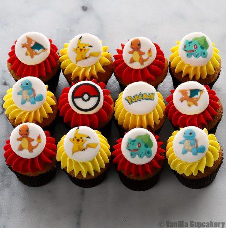 Pokemon cupcakes