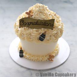 Congratulations Giant Cupcake
