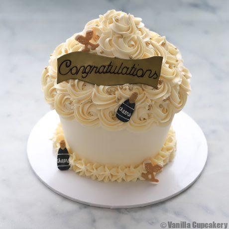 Congratulations Giant Cupcake