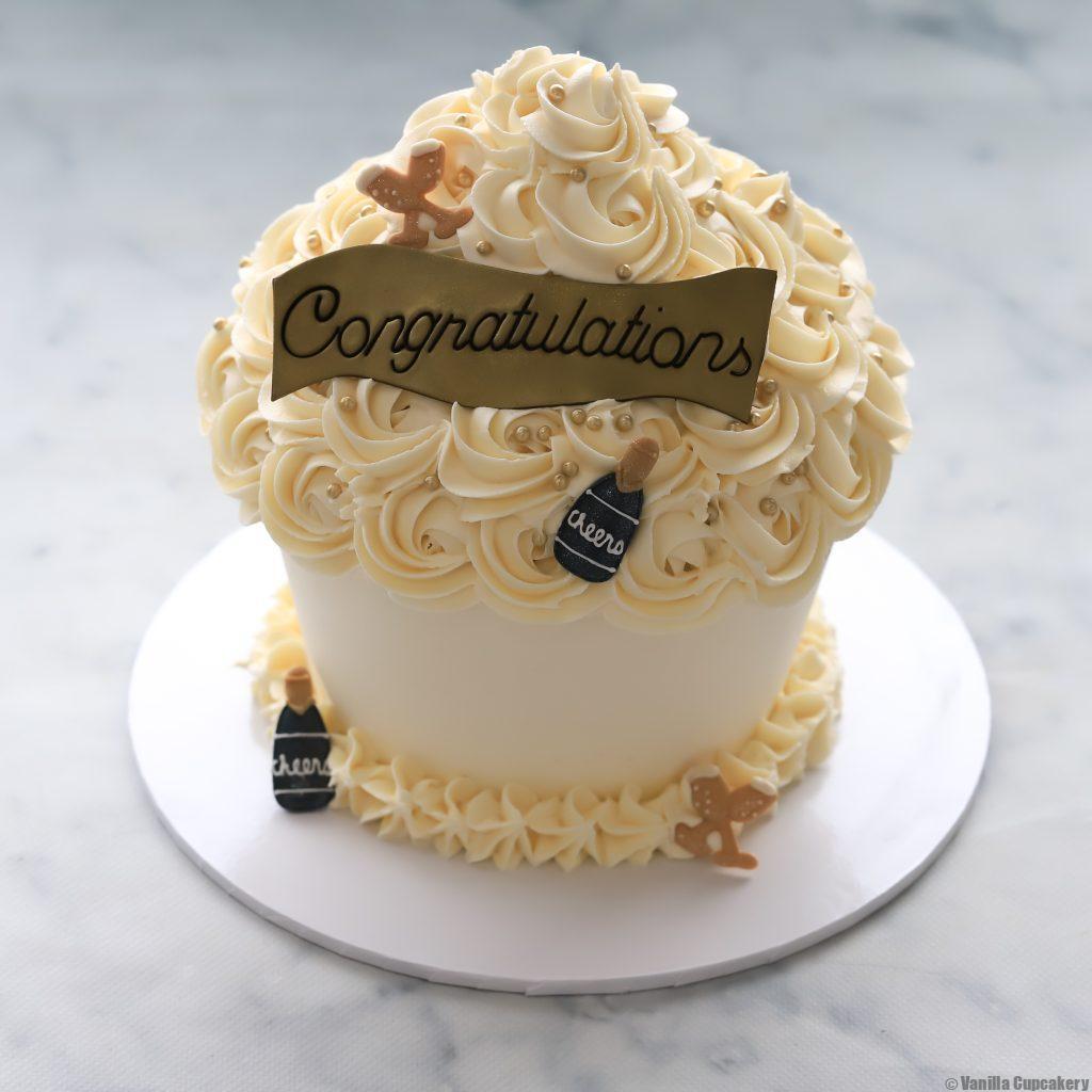 Congratulations Giant Cupcake
