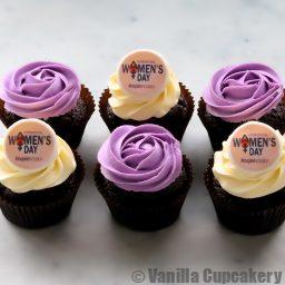 International Women's Day cupcakes