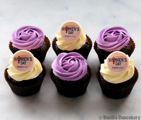 International Women's Day cupcakes