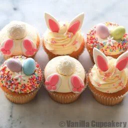 Easter Bunny cupcakes 2024