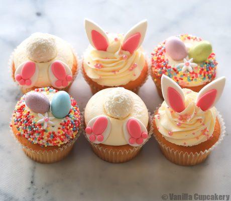 Easter Bunny cupcakes 2024