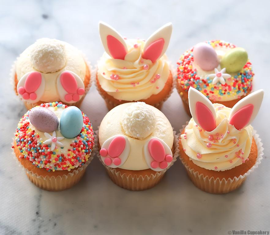 Easter Bunny cupcakes 2024
