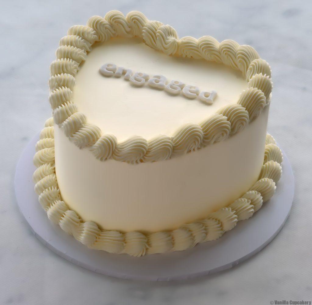 Retro Heart Cakes Sydney Delivery