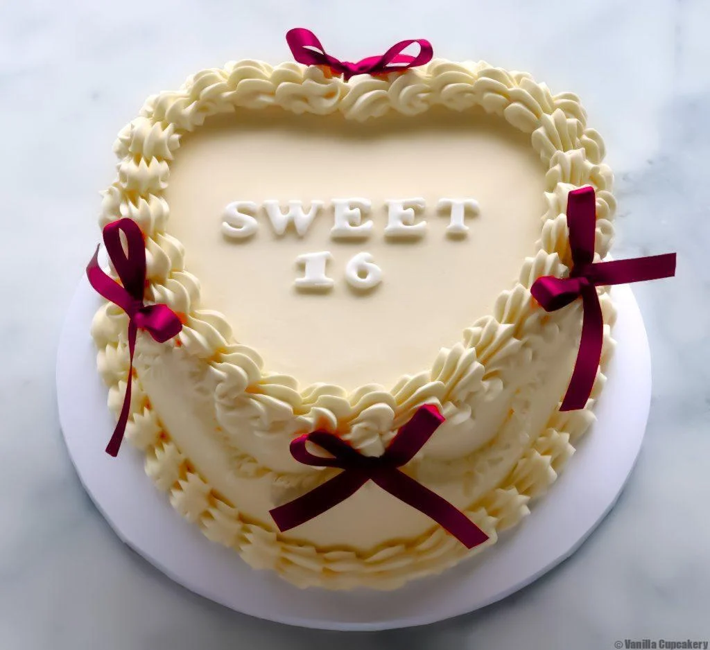 heart shape cake