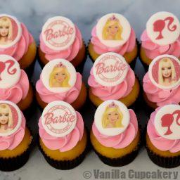 Barbie mini size cupcakes