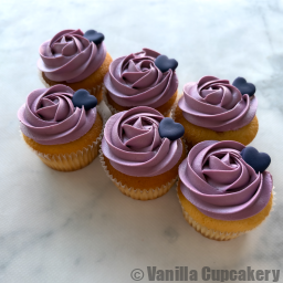 Blueberry cupcakes (6)