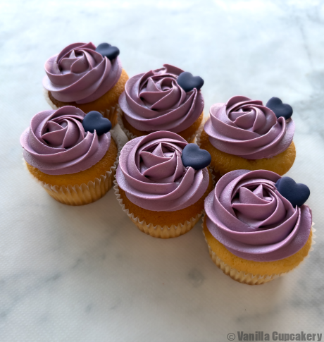 Blueberry cupcakes (6)