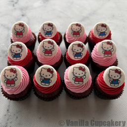 Hello Kitty Cupcakes