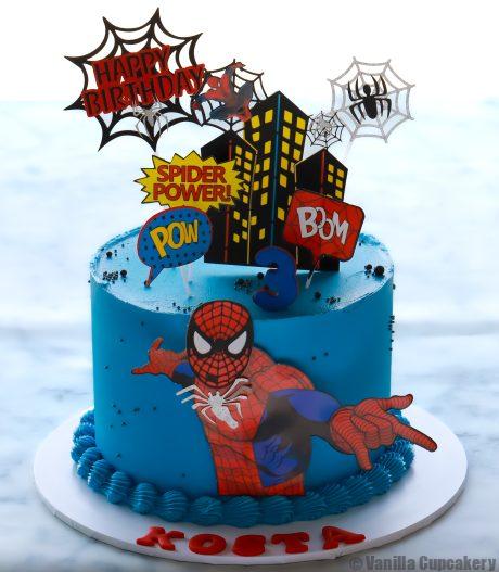 Spiderman Cake