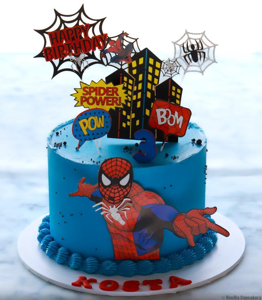 Spiderman Cake Best Cakes Sydney - Handmade Celebration Cakes