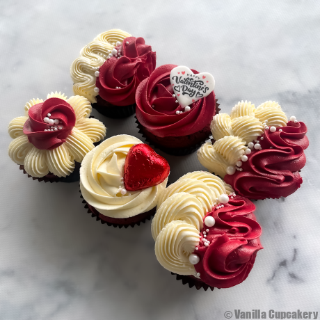 St Valentines Day Cupcakes
