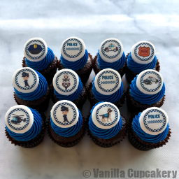 Police-mini-cupcakes