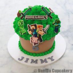 Minecraft Giant Cupcake