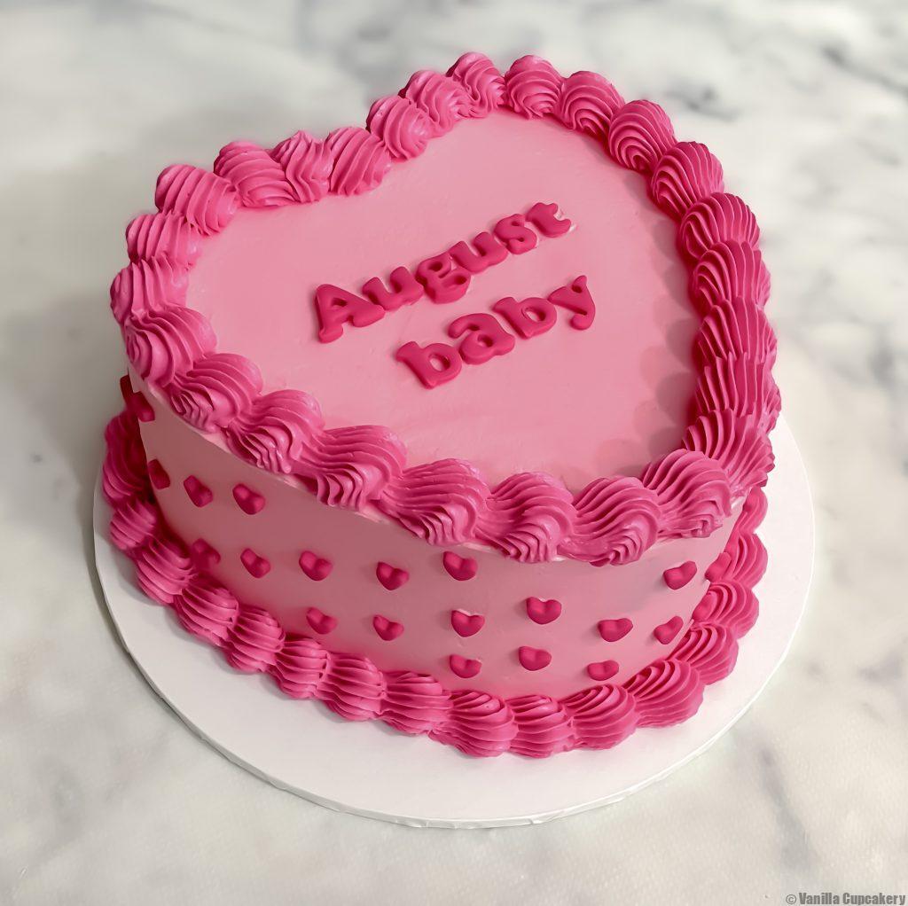 retro love heart cake cakes sydney