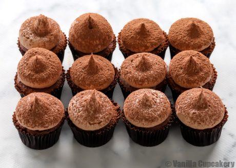 Chocolate Gluten Free Petite mini size cupcakes