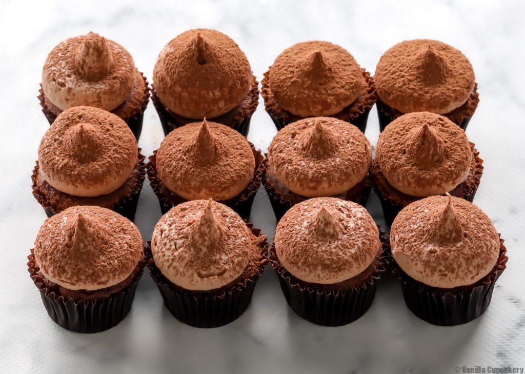 Chocolate Gluten Free Petite mini size cupcakes