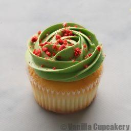 Strawberry Matcha cupcake