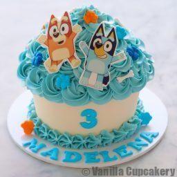 Bluey Giant Cupcake
