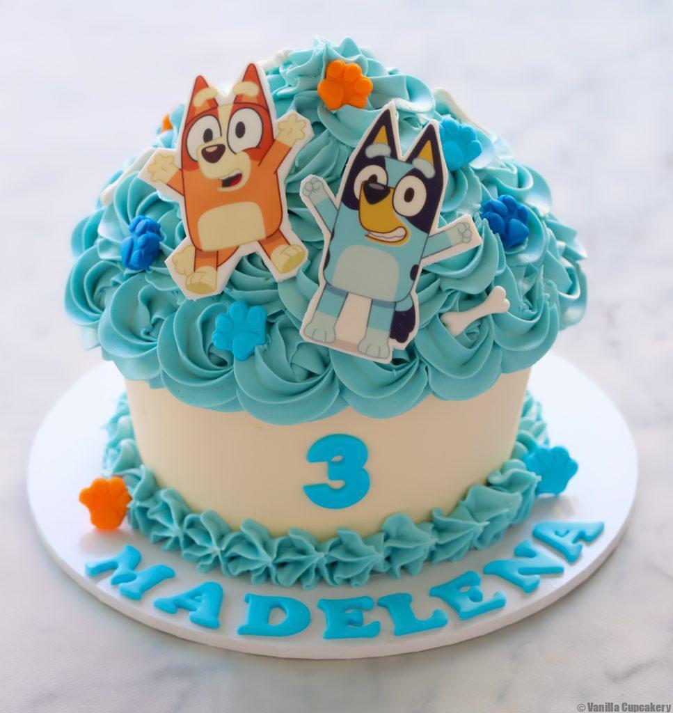 Bluey Giant Cupcake