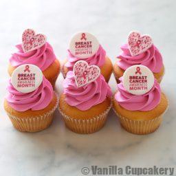 Pink ribbon awareness cupcakes Classic size 2025
