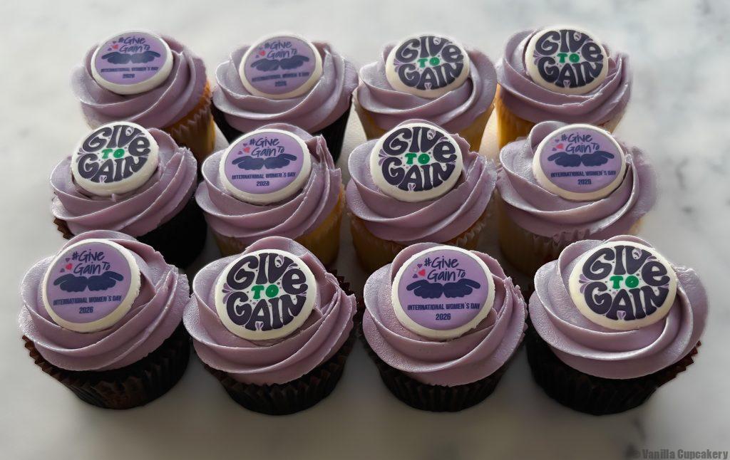 International Woman's Day Give to Gain Cupcakes