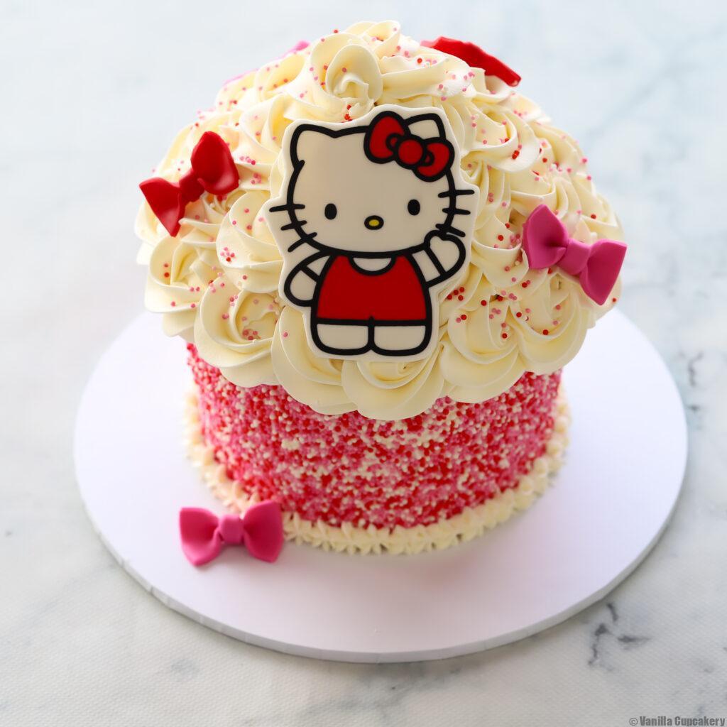 Hello Kitty giant Cupcake Sydney