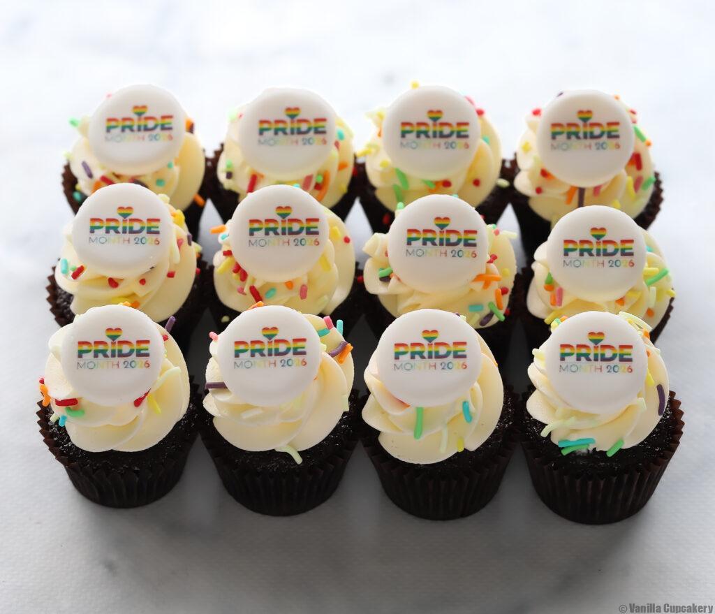 Pride month cupcakes sydney